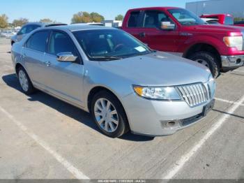  Salvage Lincoln MKZ