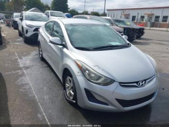  Salvage Hyundai ELANTRA