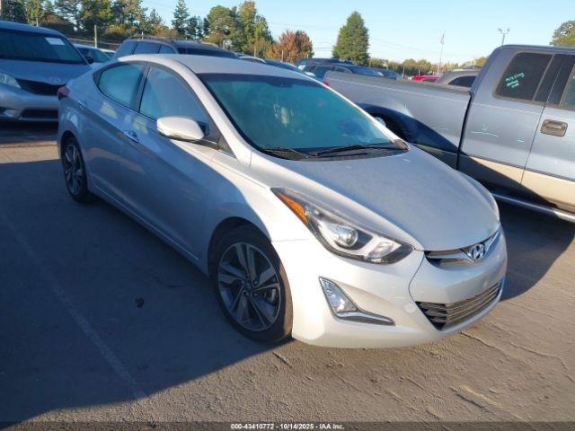  Salvage Hyundai ELANTRA
