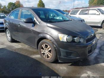  Salvage Chevrolet Sonic