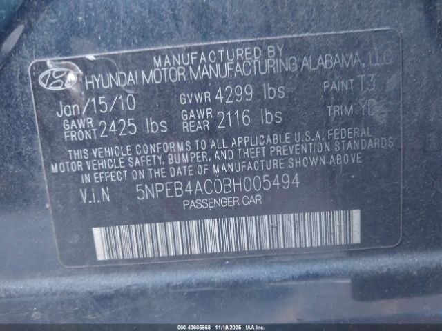 Hyundai SONATA Gls Image 9