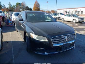 Salvage Lincoln Continental