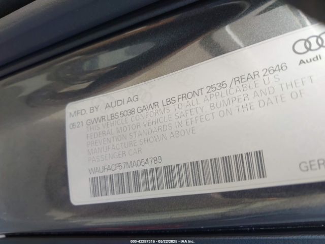 Audi A5 Premium Plus 45 Tfsi Quattro S Tronic Image 7