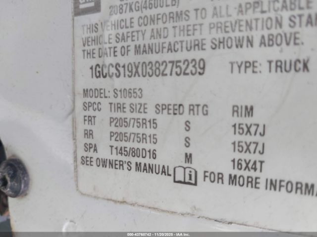 Chevrolet S-10 Image 11