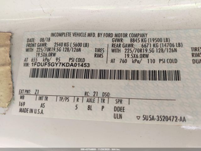 Ford F-550 Xl Image 10