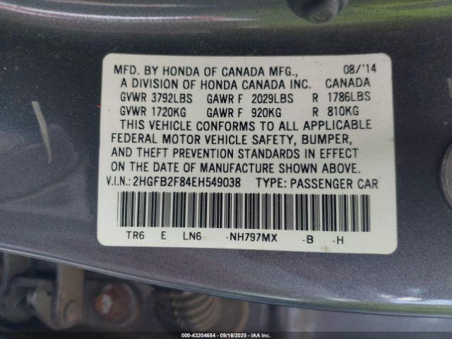 Honda Civic Ex Image 8