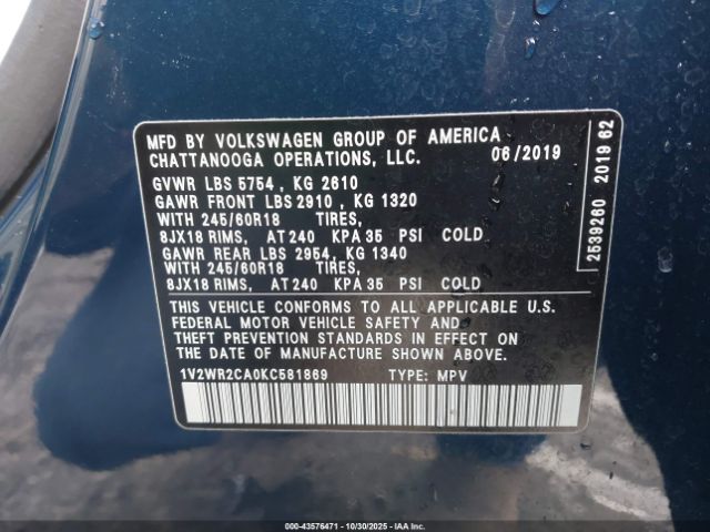 Volkswagen Atlas Image 8