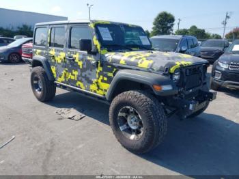  Salvage Jeep Wrangler