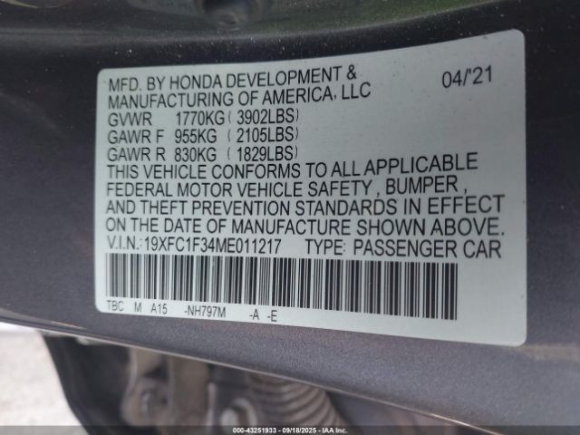 Honda Civic Ex Image 18