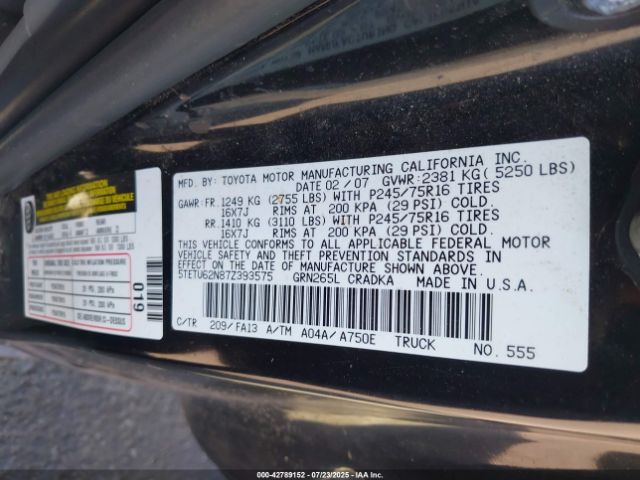 Toyota Tacoma Prerunner V6 Image 9