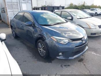  Salvage Toyota Corolla