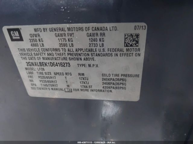 Chevrolet Equinox Ls Image 6