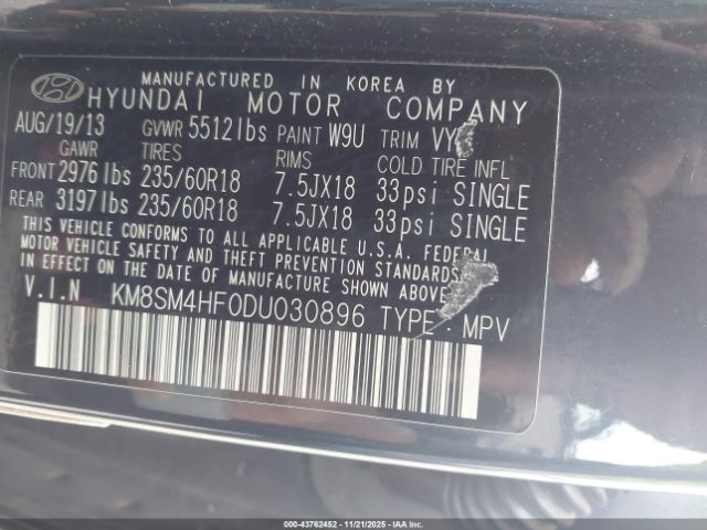 Hyundai SANTA FE Gls Image 11