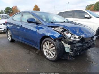  Salvage Hyundai ELANTRA