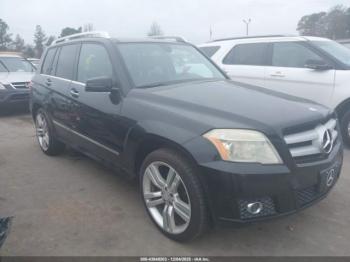  Salvage Mercedes-Benz GLK