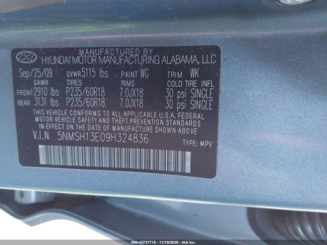 Hyundai SANTA FE Limited Image 7