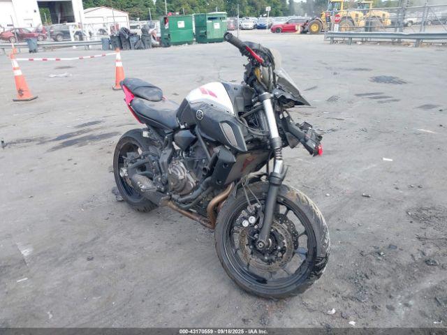  Salvage Yamaha Mt07