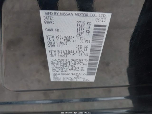 INFINITI JX35 Image 4