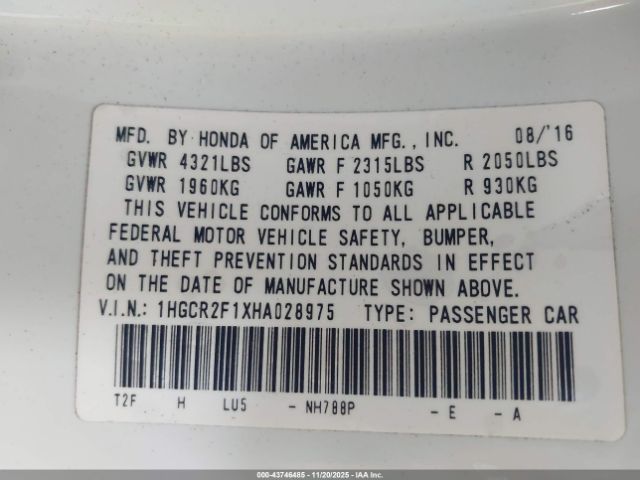 Honda Accord Sport Se Image 3