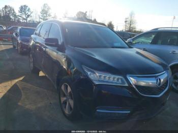  Salvage Acura MDX