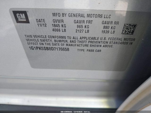 Chevrolet Cruze Lt Image 8