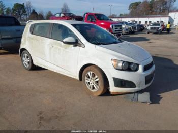  Salvage Chevrolet Sonic