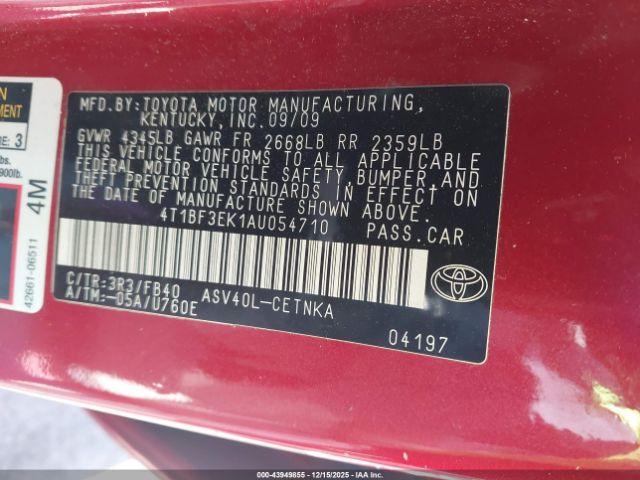 Toyota Camry Le Image 3