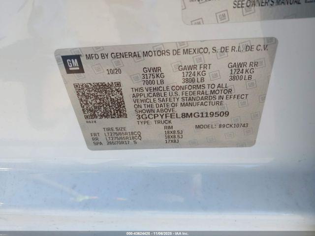 Chevrolet Silverado 1500 4wd  Standard Bed Lt Trail Boss Image 15