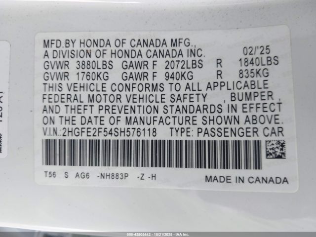 Honda Civic Sport Image 9