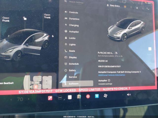 Tesla Model 3 Standard Range Plus Rear-wheel Drive Image 7