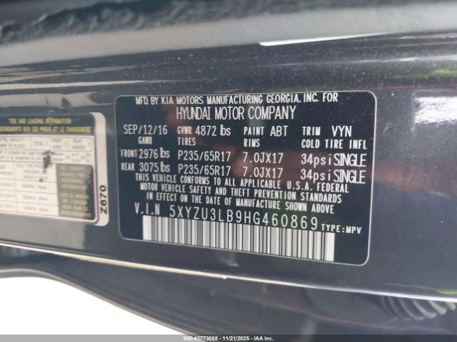 Hyundai SANTA FE 2.4l Image 9