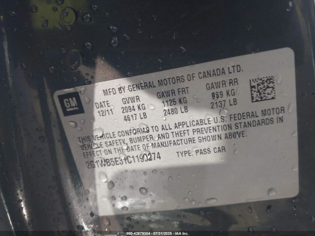 Chevrolet Impala Lt Image 5