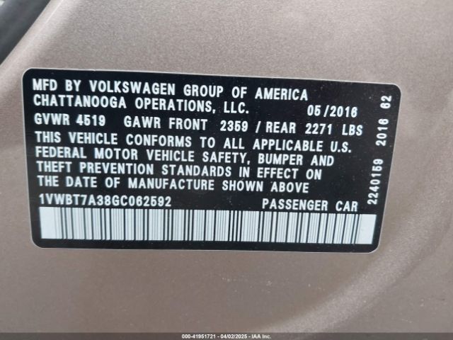 Volkswagen Passat 1.8t Se Image 11