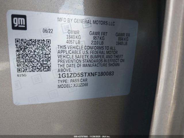 Chevrolet Malibu Fwd Lt Image 12