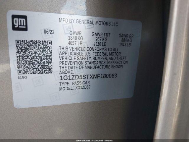 Chevrolet Malibu Fwd Lt Image 12