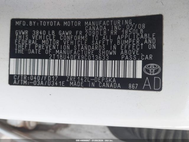 Toyota Corolla S Image 10