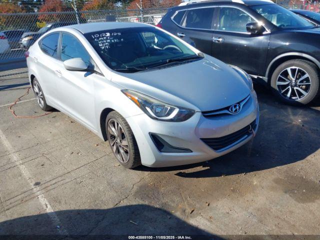  Salvage Hyundai ELANTRA