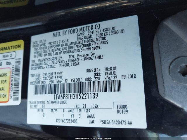 Ford Mustang Ecoboost Image 16