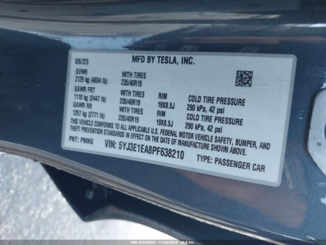 Tesla Model 3 Rear-wheel Drive Image 5