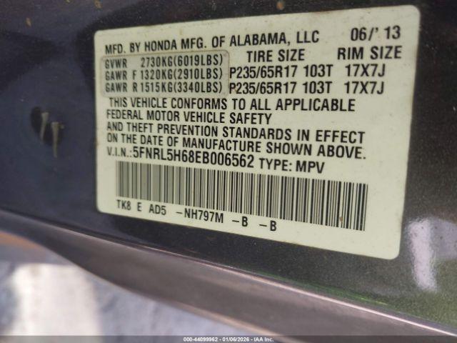 Honda Odyssey Ex-l Image 15