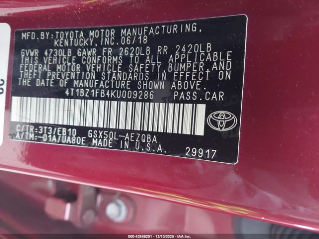 Toyota Avalon Xse Image 17