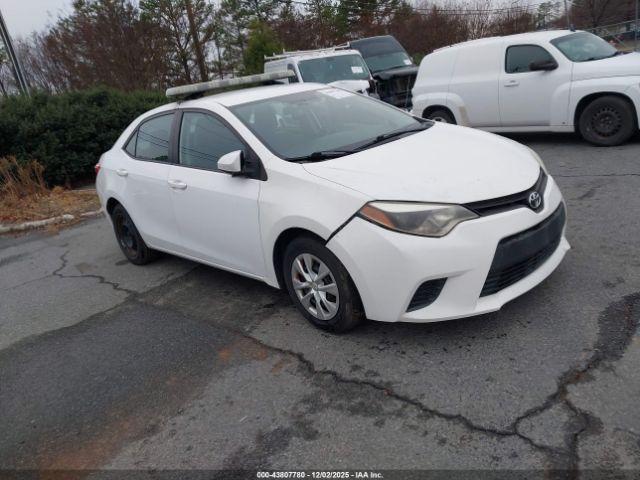  Salvage Toyota Corolla