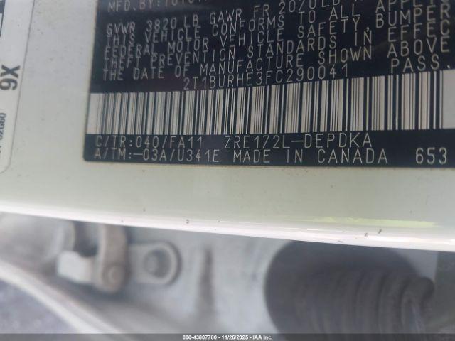 Toyota Corolla L Image 8