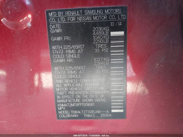 Nissan Rogue Sv Image 7