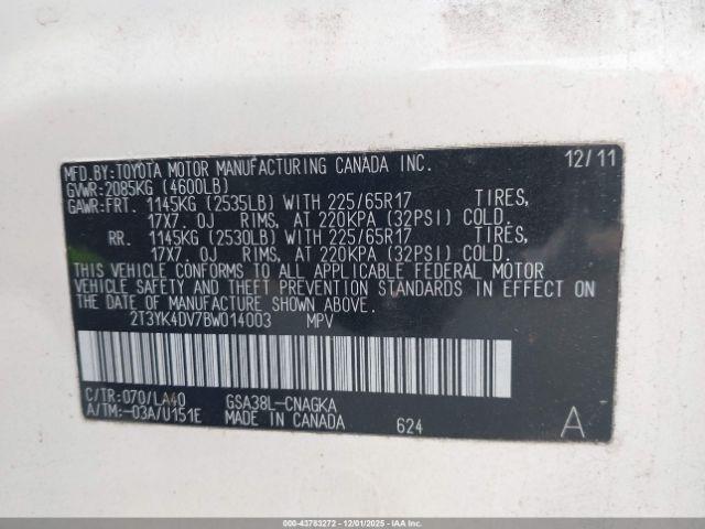 Toyota RAV4 Limited V6 Image 11