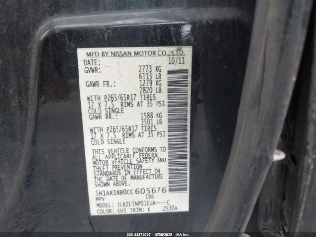 Nissan Pathfinder Sv Image 11