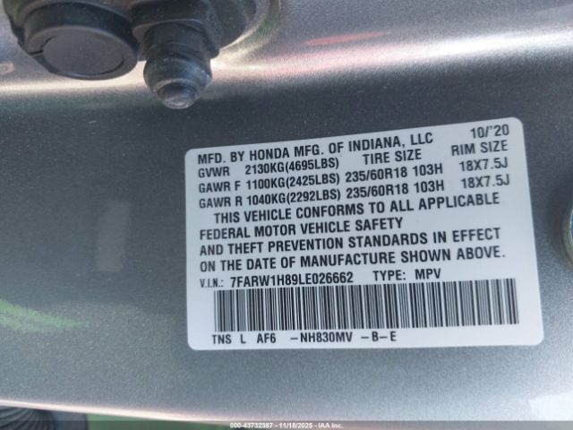 Honda CR-V 2wd Ex-l Image 2