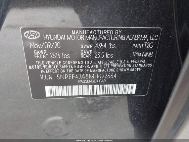 Hyundai SONATA Sel Image 10