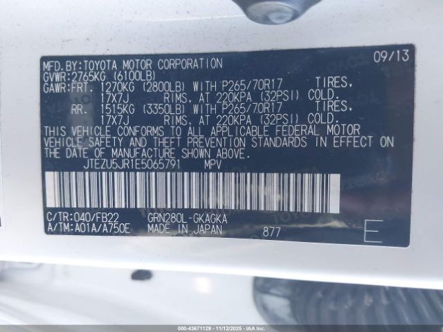 Toyota 4Runner Sr5 Image 11