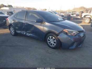  Salvage Toyota Corolla